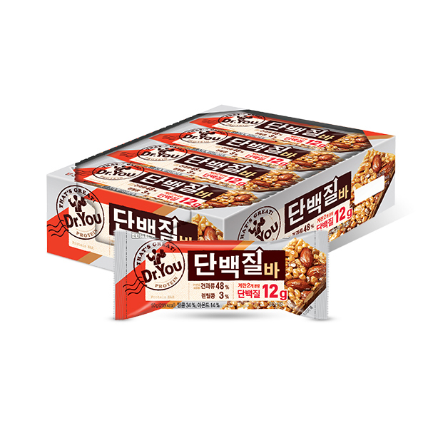 오리온 단백질바 50g X 12개 1곽