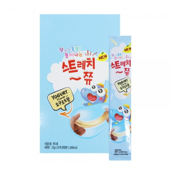 스트레치쮸 요구르트향 15g X 25개 1곽