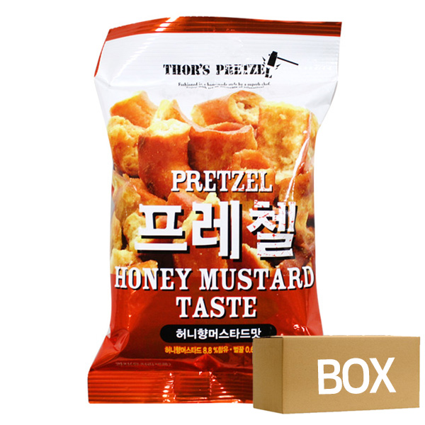 프레첼 허니향머스타드 85g X 18봉 1박스