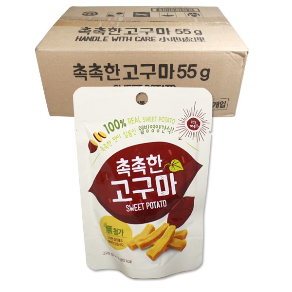 촉촉한 고구마 50g X 50봉 1박스