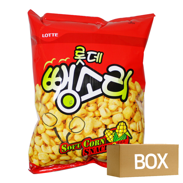 롯데 뻥소리 과자 280g x 10봉 1박스