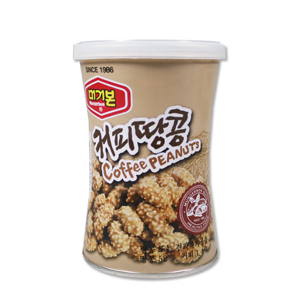 머거본 커피땅콩 130g X 6캔 1묶음