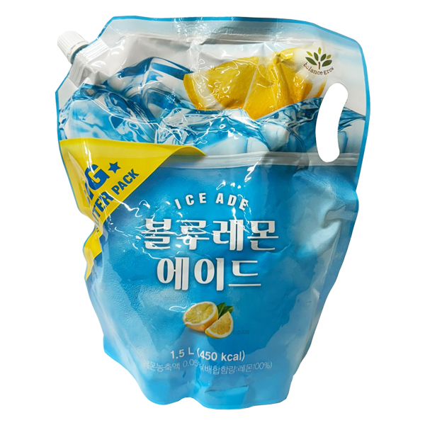 블루레몬 에이드 1.5L 1개(대용량)