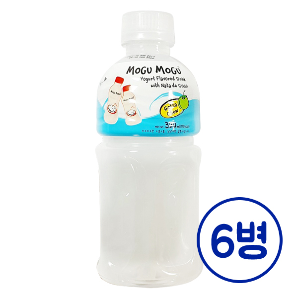 모구모구 요거트맛 320ml 6개 1묶음