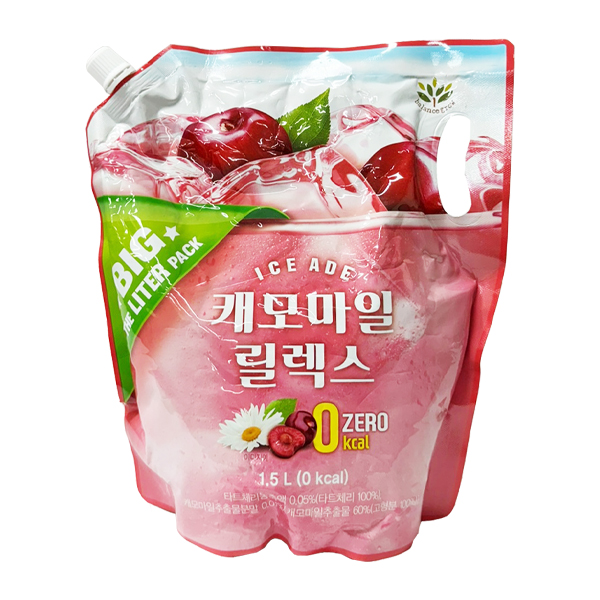 캐모마일 릴렉스 제로에이드 1.5L 1개(대용량)