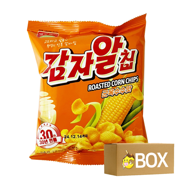 감자알칩 군옥수수맛 24g X 40개입 1박스