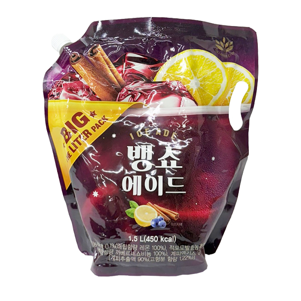 뱅쇼 에이드 1.5L 1개(대용량)