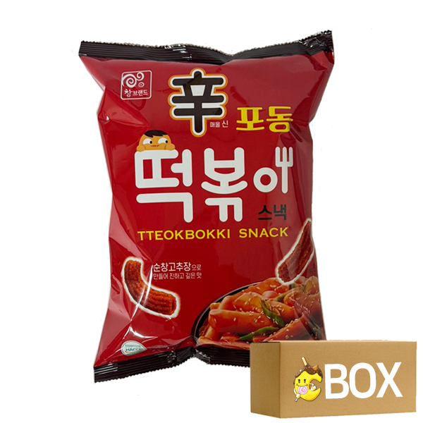 신포동 떡볶이스낵 305g x 12봉 1박스