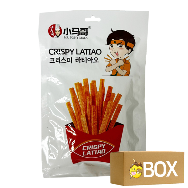 (소비기한 2024-08-20) 왕홍 크리스피 라티아오 58g X 10개입 X 4곽 1박스