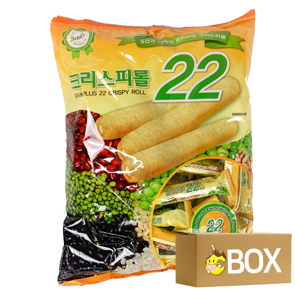 크리스피롤 22곡 600g 대용량 8봉 1박스