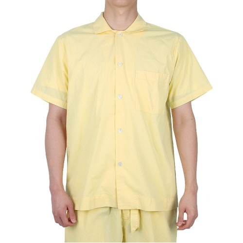 [테클라] 공용 포플린 파자마 오버핏 반팔 셔츠 (SWE LE)