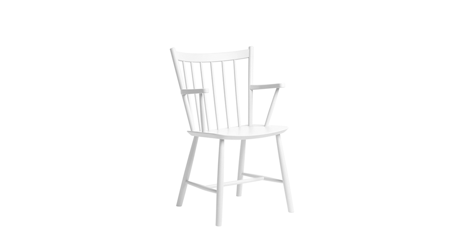*J42 Chair FDB Solid BeechWhite(102803 2029000)