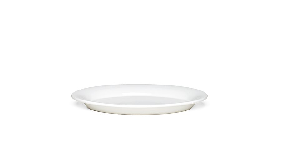 Ursula Oval Plate 691943 White 28*18.5cm 