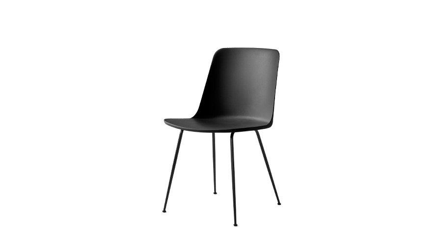 Rely Plastic Side Chair HW6릴라이 플라스틱 사이드 체어블랙 / 블랙 (16060099) 주문 후 4개월 소요