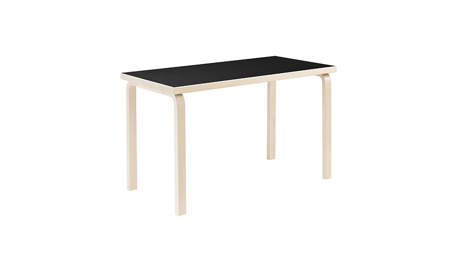Aalto Table Rect. 81A알토 직사각 테이블 150*75블랙/네츄럴 버치 (28304483) 주문 후 4개월 소요