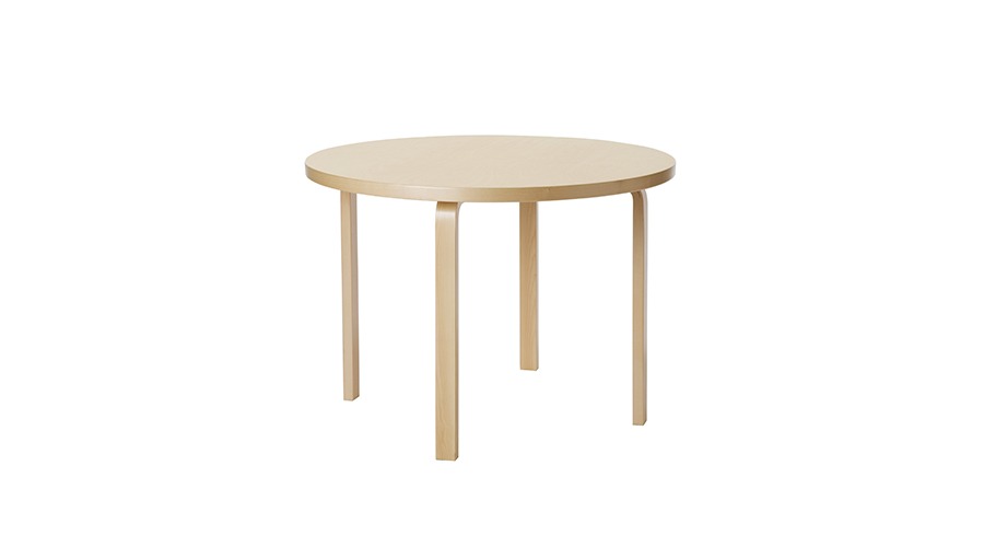 Aalto Table round 90A알토 원형 테이블 Ø 100네츄럴 버치(28301781)주문 후 4개월 소요
