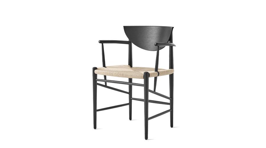 Drawn Chair With Armrest HM4 (14040094)드로운 체어 위드 암레스트블랙오크 / 네추럴 페이퍼코드 주문 후 4개월 소요