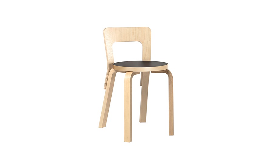 Chair 65 체어 65  블랙/네츄럴버치(28102673Q)