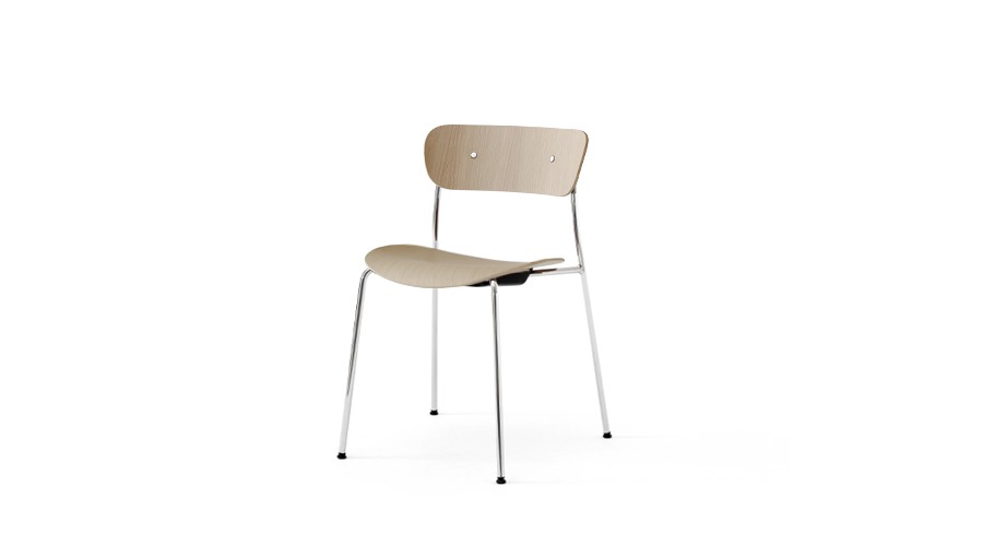 Pavilion Chair AV1파빌리온 체어 AV1 오크/크롬 (50010193)주문 후 6개월 소요