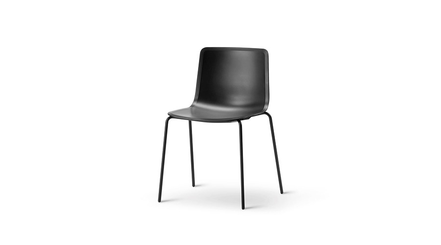 #Pato 4-Leg Chair, Tube base파토 튜브 체어블랙/블랙