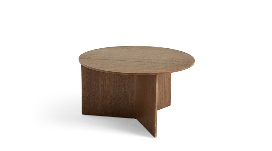 Slit Table Wood Round XL 슬릿 테이블 우드 라운드 XL월넛(944033 2009000)주문 후 4개월 소요
