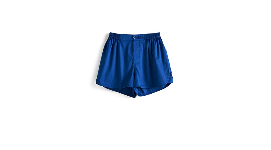 Outline Pyjama Shorts S/M아웃라인 파자마 숏츠 S/M비비드 블루(AD107-D012-AI56)