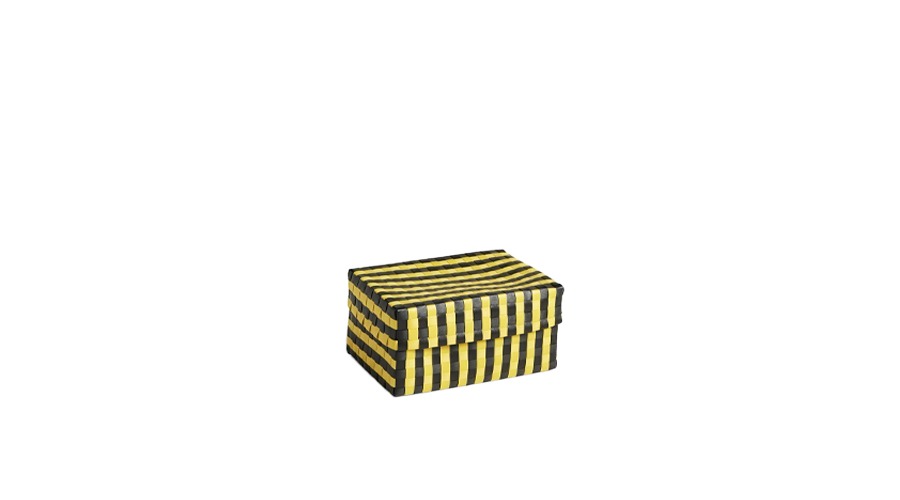 Maxim Stripe Box S 맥심 스트라이프 박스 S옐로우 앤 블랙 (541362)
