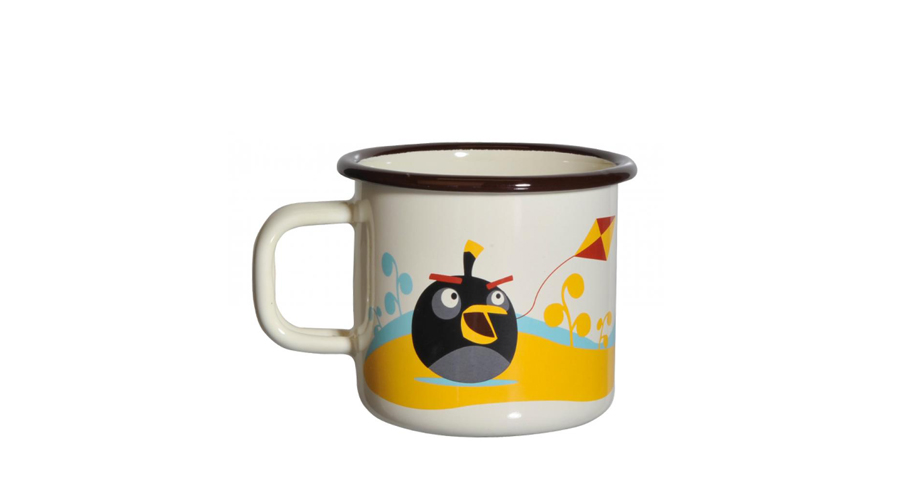 #Angry Birds Enamel mug 370mlKites (1200-037-03)