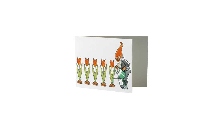 *Elsa Beskow CardElf &amp; Tulips (2267-0100)