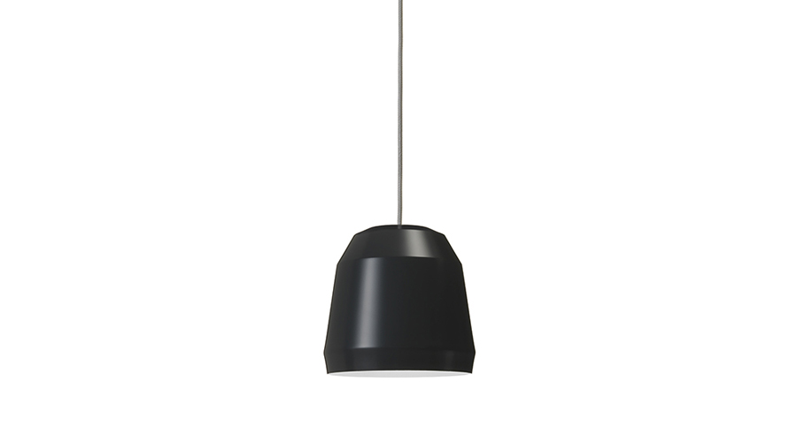 #Mingus P1, (Ø22.1 cm)nearly black, grey cord 3m(24197309)
