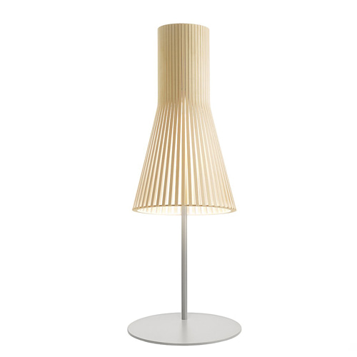 Secto 4220 table lampBirch/Grey Frame
