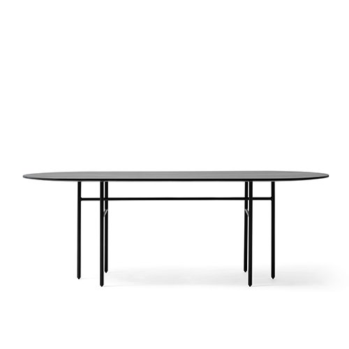 Snaregade Dining Tables, Oval 210*95스네어가드 다이닝 테이블, 오발 210*95블랙 오크/블랙(1151539)