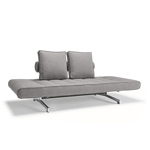 Ghia Sofa Bed (743020217)  #217 Light grey/ Chrome