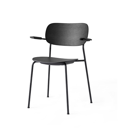Co Dining Chair w/Arms코 다이닝 암 체어블랙 오크/블랙 스틸(1166539)