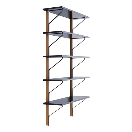 Kaari Wall Shelf REB009카아리 벽 선반블랙 멜라민 (28503401)