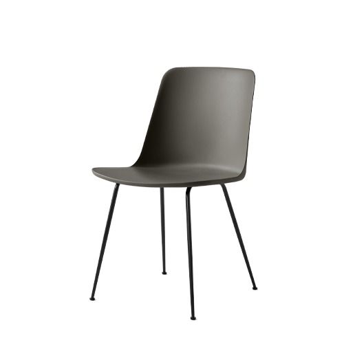 Rely Plastic Side Chair HW6릴라이 플라스틱 사이드 체어스톤 그레이 / 블랙 (16060099) 