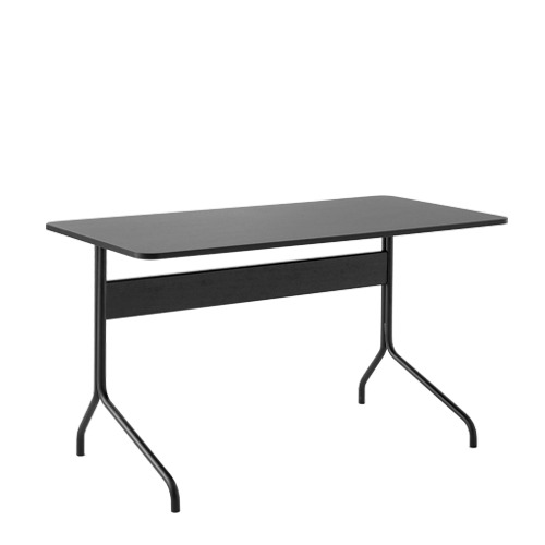 Pavilion Desk AV16 (50170000)파빌리온 데스크 블랙 리놀륨 / 블랙 오크 &amp; 블랙베이스  주문 후 4개월 소요