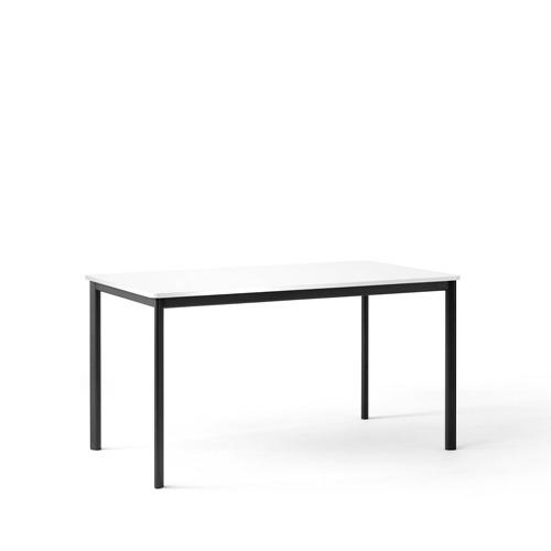 Drip Table HW58드립 테이블 140*80*74오프 화이트 라미네이트/블랙 (18001105)
