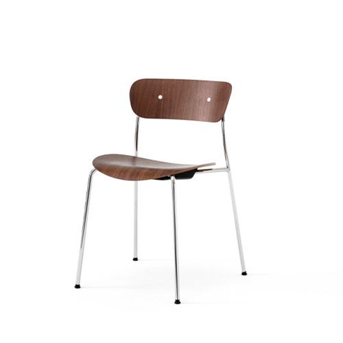 Pavilion Chair AV1파빌리온 체어 AV1 월넛/크롬 (50010197)주문 후 4개월 소요