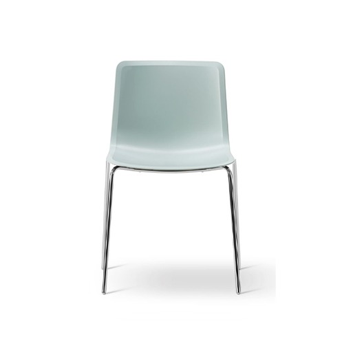 #Pato 4-Leg Chair, Tube base파토 튜브 체어 오션 / 크롬 주문 후 6개월 소요