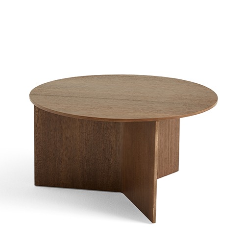Slit Table Wood Round XL 슬릿 테이블 우드 라운드 XL월넛(944033 2009000)주문 후 4개월 소요