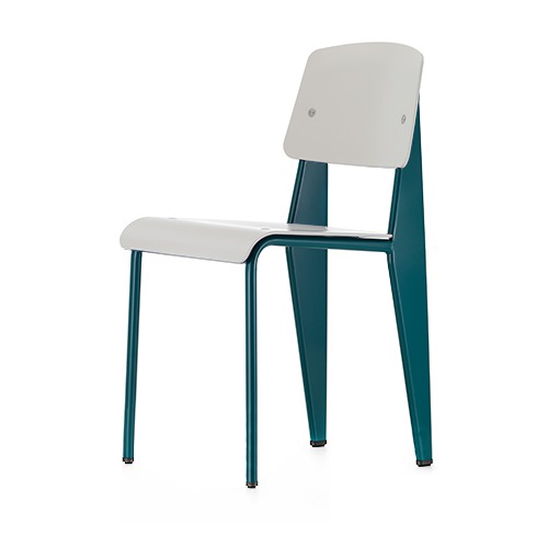 Standard Chair SPWarm grey/Prouvé Bleu Dynastie base스탠다드 체어 SP, 웜 그레이/블루 다이너스티(21043600)