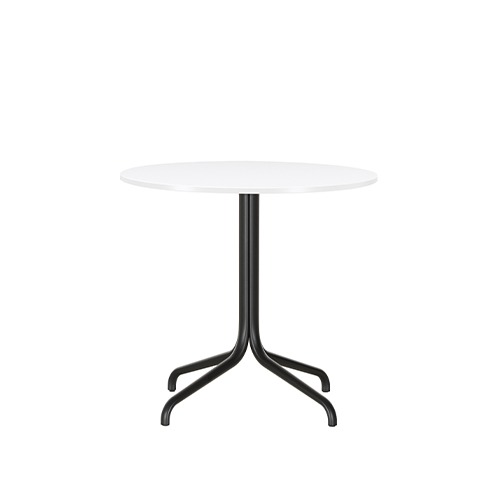 Belleville Round Table Bistro Outdoor, White/Deep black벨빌 라운드 테이블 비스트로 아웃도어, 화이트/딥 블랙(44302501)