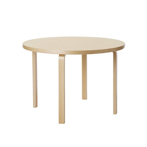 Aalto Table round 91알토 테이블 라운드 Ø 125 버치/네츄럴 버치