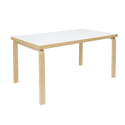 Aalto Table Rect. 82A알토 테이블 150*85화이트 HPL/네츄럴 버치 (28300582Q)주문 후 4개월 소요