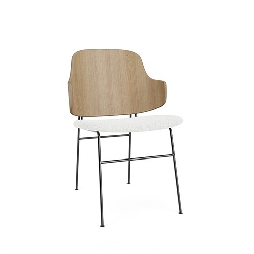 Penguin Dining Chair Seat Uph펭귄 다이닝 체어Hallingdal #110 그레이/내추럴 오크(1200002 PC2T)주문 후 6개월 소요