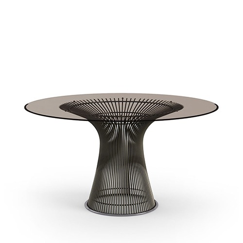 Platner Dining Table플래트너 다이닝 테이블브론즈/브라운 글라스