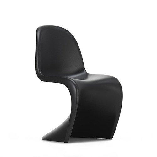 Panton Chair (New height), Deep Black팬톤 체어 (뉴 하이트), 딥 블랙(44003500)