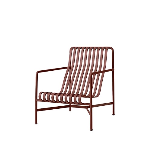 Palissade Lounge Chair High 팔리사드 라운지 체어 하이아이언 레드(AA616-B485)