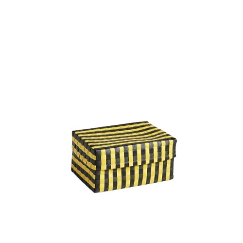 Maxim Stripe Box S 맥심 스트라이프 박스 S옐로우 앤 블랙 (541362)